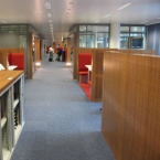 Interieur innovatief kantoor KBC Verzekeringsbank